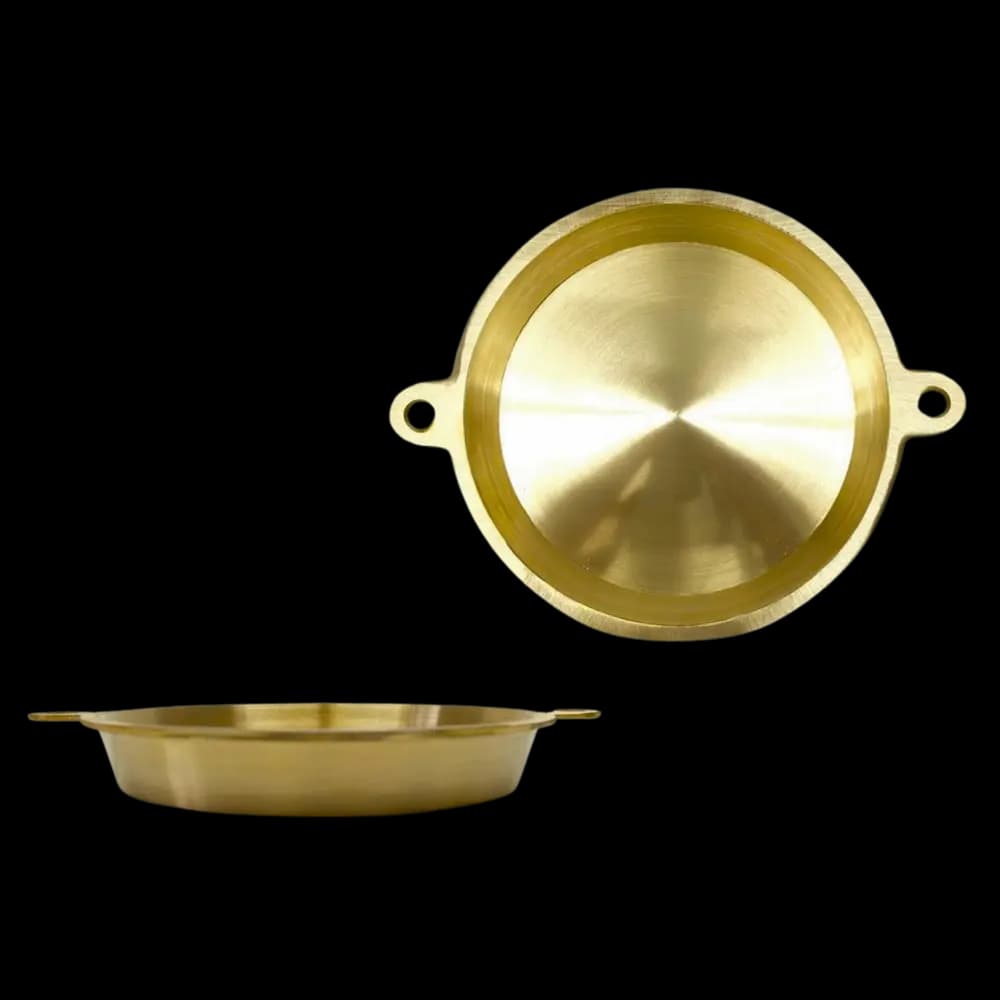FJ 947 - 7" APAM BALIK TEMBAGA, Brass Kuali Apam Balik