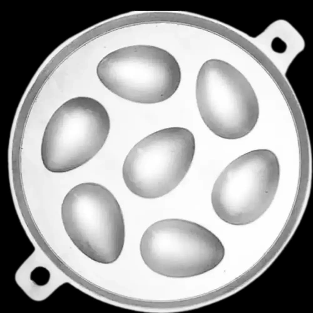 FJ 981H - 7 TELUR, 7-Inch Aluminium Acuan Kuih Bahulu